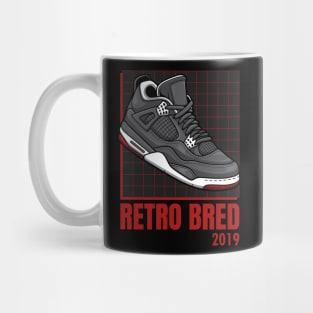 AJ 4 Retro Bredd Sneaker Mug